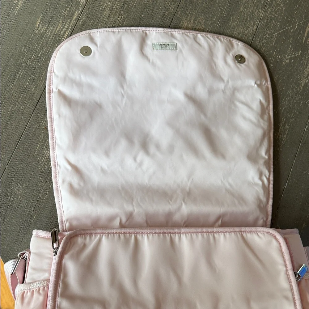 Emporio Armani Soft Pink Baby Bag